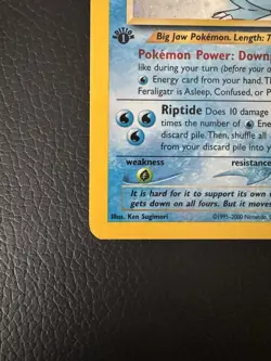 5/111 Feraligatr 1st Edition HOLO RARE Neo Genesis 2000 | Pokemon TCG | NM/MINT - Image 11
