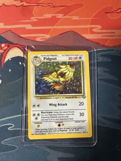 Pokemon TCG Card English Jungle Set Pidgeot 8/64 Holo Rare MP - Image 4
