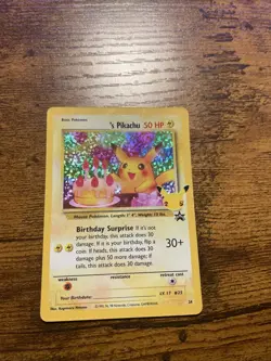 Pokémon Pikachu TCG Birthday Celebrations Classic Collection Holo - Image 1