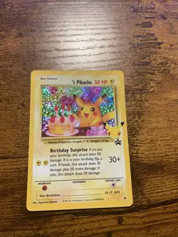 Pokémon Pikachu TCG Birthday Celebrations Classic Collection Holo - Image 3