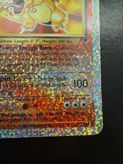 Charizard Legendary Collection Reverse Holo S1/S4 P Box Topper 2002 Pokemon TCG - Image 15