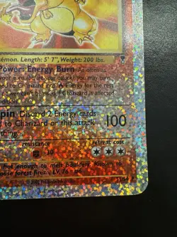 Charizard Legendary Collection Reverse Holo S1/S4 P Box Topper 2002 Pokemon TCG - Image 5