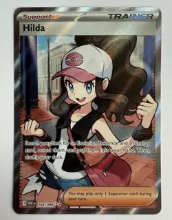 Pokémon Hilda - White Flare #164/086 - English 2025 NM - Full Art Trainer - Image 1