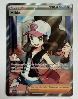 Pokémon Hilda - White Flare #164/086 - English 2025 NM - Full Art Trainer - Image 11