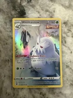 Pokemon Tcg Abomasnow TG01/TG30 Swsh10: Astral Radiance Trainer Gallery Holo - Image 1