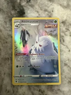 Pokemon Tcg Abomasnow TG01/TG30 Swsh10: Astral Radiance Trainer Gallery Holo - Image 3