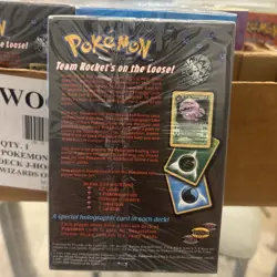 Vintage Pokemon WOTC Team Rocket Devastation Theme Deck Factory Sealed - Image 4