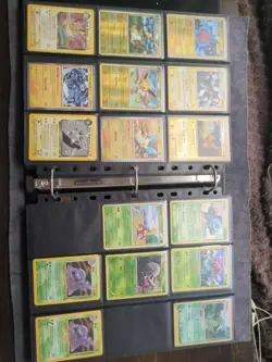 Pokemon TCG Binder - Rares, Foils, Reverse Foils, Vintage and New - Mostly Mint - Image 9