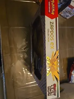 Pokémon TCG Scarlet and Violet 151 Zapdos EX Collection Box Sealed - Image 5