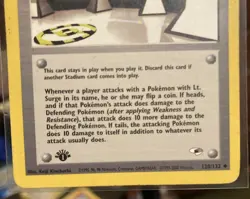 Pokémon TCG: 1st Edition Vermilion City Gym 120/132 - Gym Heroes - Uncommon - LP - Image 10