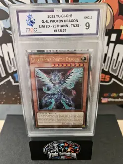 Yugioh Galaxy-Eyes Photon Dragon TN23-EN012 Secret Rare MGC 9 - Image 3