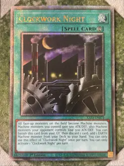 YuGiOh CLOCKWORK NIGHT Quarter Century Secret RA03-EN071 - Image 5