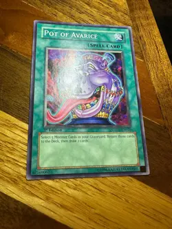 Pot of Avarice SDZW-EN026 1st Edition Common PL + BONUS - Image 3