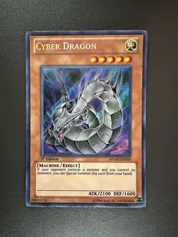 Cyber Dragon RYMP-EN059 Secret Rare 1st Edition NM YuGiOh - Image 1