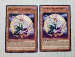 X2 Lunalight White Rabbit SHVI-EN010 Yu-Gi-Oh Shining Victories 1st Edition - Image 3