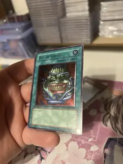 1 X Yu-Gi-Oh! Pot of Greed - 1st Ed DPKB-EN029 Ultimate NM MINT - Image 3