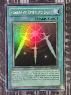 Swords of Revealing Light - Super Rare NM Near Mint Original Print LON-047 - Image 3