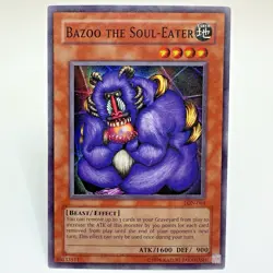 2x LOT Yugioh Bazoo the Soul-Eater LON-064 Unlimited Super Rare Holo - LP-NM - Image 4