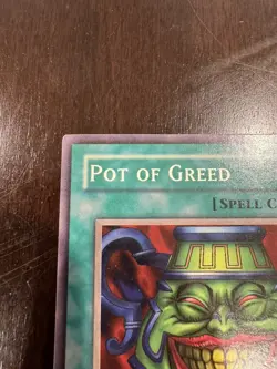 YUGIOH POT OF GREED SD1-EN015 COMMON LP - Image 4