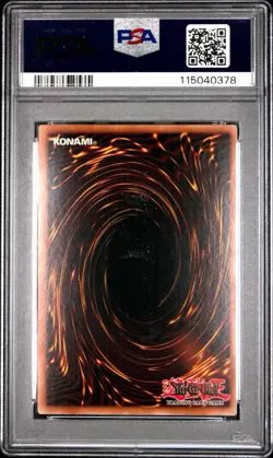 2003 Yu-Gi-Oh! Ring of Destruction Pharaonic Guardian PGD 1st Ed Secret PSA 7 - Image 2