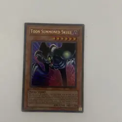 Yu-gi-oh Toon Summoned Skull Mrl 1st Edition Lp Holo Bleed - Image 1