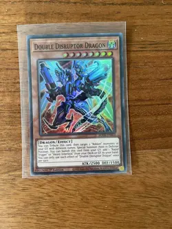 BODE-EN002 Double Disruptor Dragon | 1st Edition Super Rare YuGiOh Trading Card - Image 1