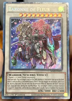 Yugioh Baronne de Fleur MAZE-EN051 Collectors Rare (CR) 1st Ed NM w/Tracking - Image 11
