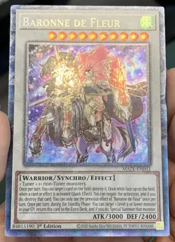 Yugioh Baronne de Fleur MAZE-EN051 Collectors Rare (CR) 1st Ed NM w/Tracking - Image 14