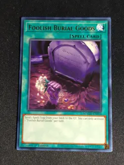 Yugioh - Foolish Burial Goods MAGO-EN054 1st Rare NM - Image 2