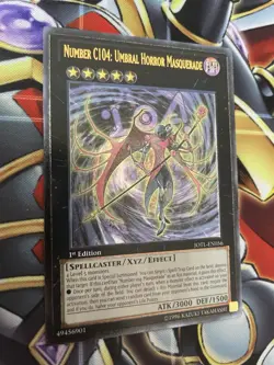 Number C104: Umbral Horror Masquerade  JOTL-EN056, Ultimate Rare 1st Edition - Image 12