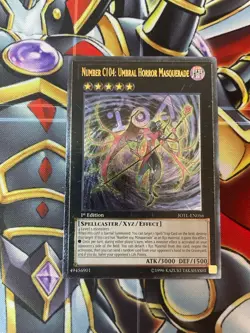 Number C104: Umbral Horror Masquerade  JOTL-EN056, Ultimate Rare 1st Edition - Image 7