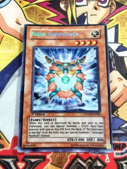 Nova Summoner ston-en065 1st Edition (LP) Secret Rare Yu-Gi-Oh! - Image 1