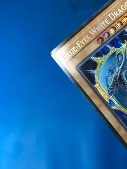 YUGIOH Secret Rare Blue-Eyes White Dragon MP22-EN266 1st Edition PLAYED - Image 6