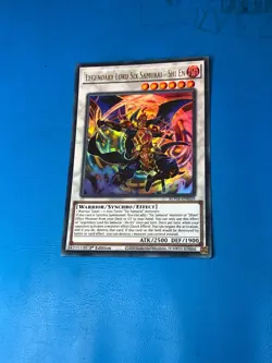 YUGIOH Ultra Rare Legendary Lord Six Samurai - Shi En ROTA-EN039 1st Edition - Image 1