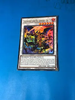 YUGIOH Ultra Rare Legendary Lord Six Samurai - Shi En ROTA-EN039 1st Edition - Image 3