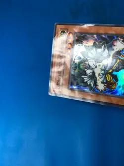 YUGIOH Super Rare Zaborg The Thunder Monarch AST-023 1st Edition PLAYED - Image 3