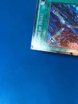 YUGIOH Secret Rare Legend Of Heart DRLG-EN006 1st Edition PLAYED - Image 12