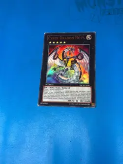 YUGIOH Ultra Rare Cyber Dragon Nova SDCR-EN038 1st Edition PLAYED - Image 1