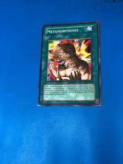 YUGIOH Common Metamorphosis PGD-090 PLAYED - Image 11