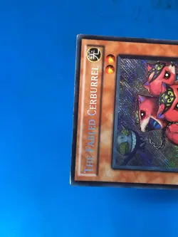 YUGIOH Secret Rare The Fabled Cerburrel HA04-EN008 Mixed Edition PLAYED - Image 3