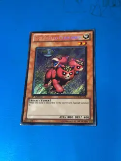 YUGIOH Secret Rare The Fabled Cerburrel HA04-EN008 Mixed Edition PLAYED - Image 7