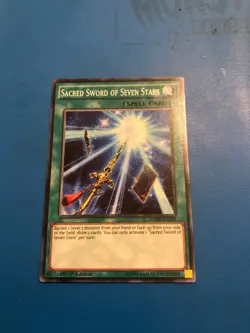 YUGIOH Common/Rare Sacred Sword Of Seven Stars Mixed Sets Mixed Edition - Image 1
