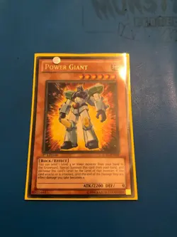 YUGIOH Ultra Rare Power Giant STBL-EN007 1st Edition - Image 1
