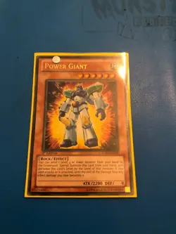 YUGIOH Ultra Rare Power Giant STBL-EN007 1st Edition - Image 2
