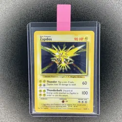 ðŸ”¥ Zapdos 16/102 ðŸ”¥ Original Holo Rare Base Set Pokemon Card 1999 WOTC TCG  - Image 2