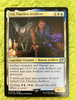 Cid, Timeless Artificer (0420) Final Fantasy (NONFOIL) MTG - Image 1