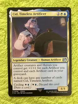 Cid, Timeless Artificer (0216) Final Fantasy Regular MTG - Image 1