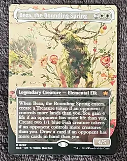 MTG Bloomburrow #287 Beza, the Bounding Spring (Borderless) NM Free Shipping!!! - Image 4