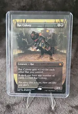 MTG TCG Rat Colony (Borderless) Special Guests Regular - Image 3