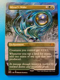 MTG 1x BORDERLESS Mirari's Wake 320 Modern Horizons 2 Magic the Gathering x1 NM - Image 1
